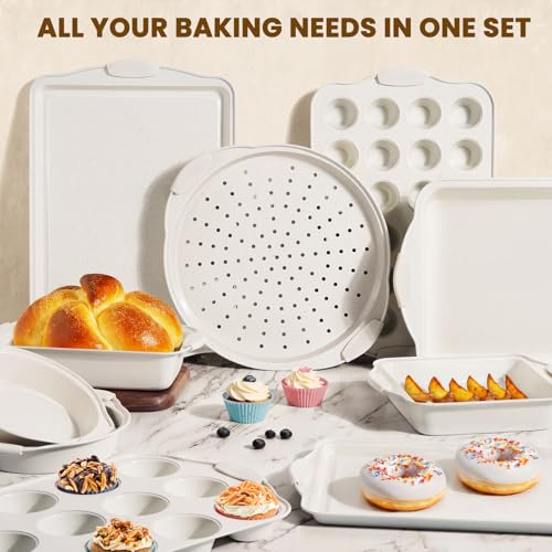 22 PCS Nonstick Baking Pans Set
