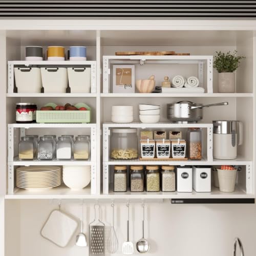 Expandable Spice Rack & Kitchen Cabinet Organizer