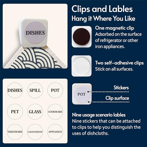 Swedish Dishcloths for Kitchen (8 Count)