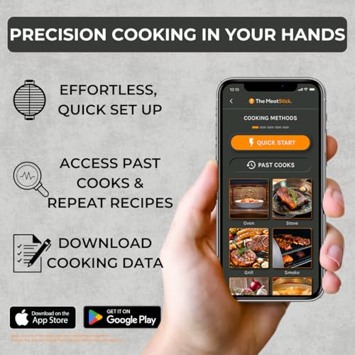 MeatStick 4X Bluetooth Wireless Meat Thermometer