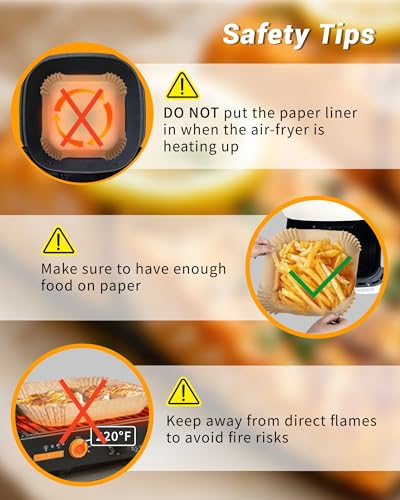 500Pcs Air Fryer Paper Liners (500 Count)