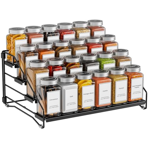4 Tier Spice Rack for Cabinet