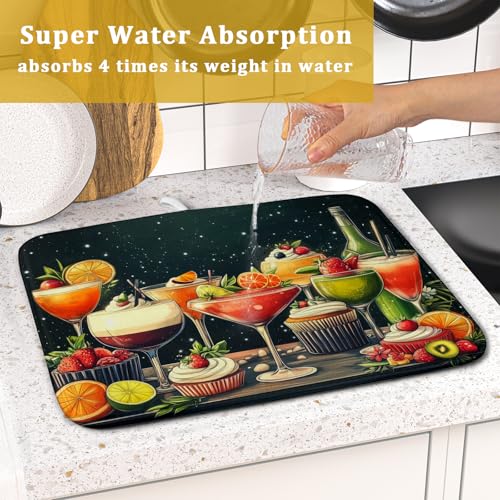 Dish Drying Mat for Kitchen Counter