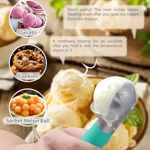 Heated Ice Cream Scoop Rechargeable