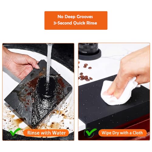 Minimalist Silicone Espresso Tamping Mat for Home Baristas