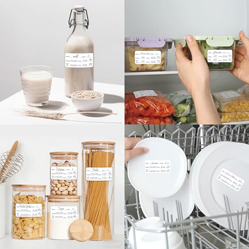 500 Dissolvable Food Labels