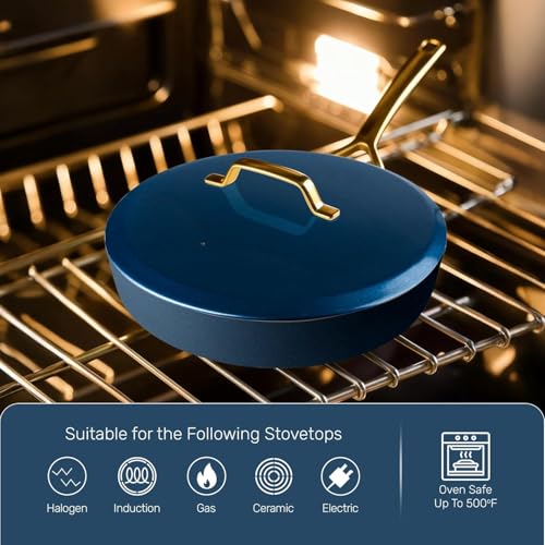 Modern 11 Pc Ceramic Cookware Set