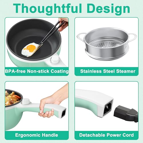 Hot Pot Electric with Steamer