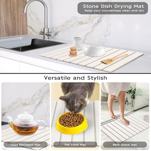 Stone Drying Mat for Kitchen Counter