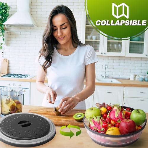 Large Microwave Splatter Cover & Silicone Mat (2 Count)