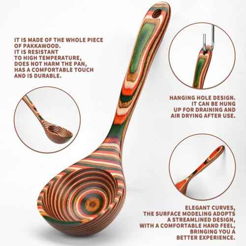 Pakkawood Ladle