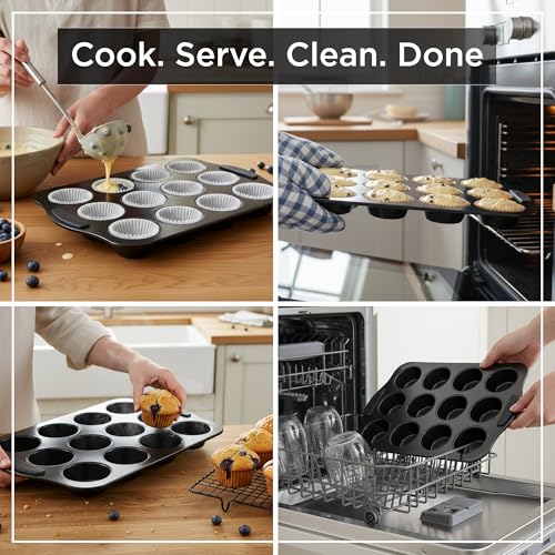 Deep Muffin Pan 12 Cup