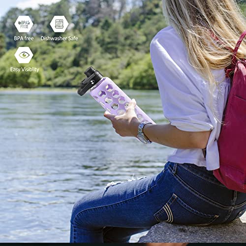 24oz Glass Water Bottle