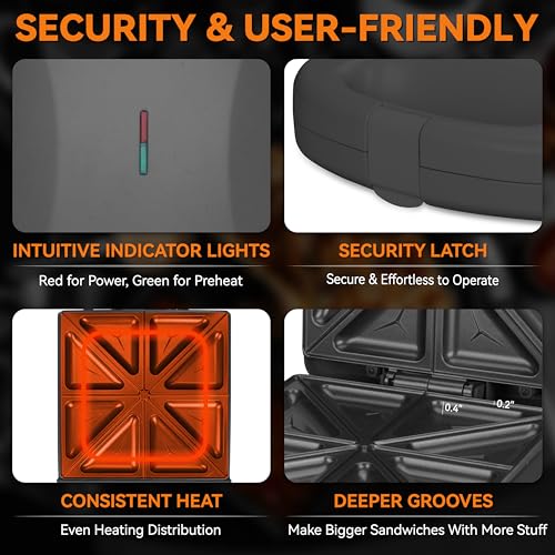 Baker’s Friend Breakfast Sandwich Maker