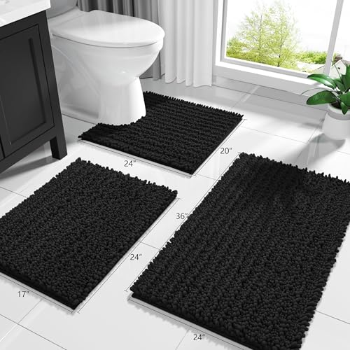Bathroom Rugs Non Slip Washable