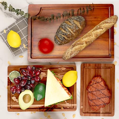 Wood Cutting Board (3 Count)