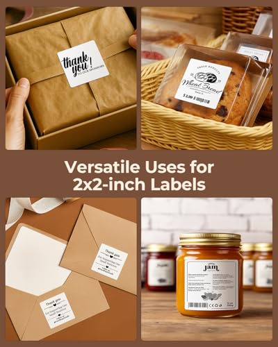 2x2 Thermal Labels (750 Count)