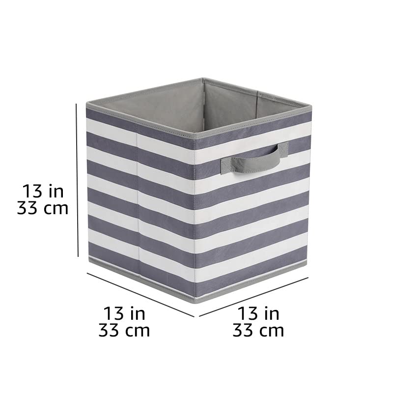 Collapsible Fabric Storage Bins with Handles (6 Count)