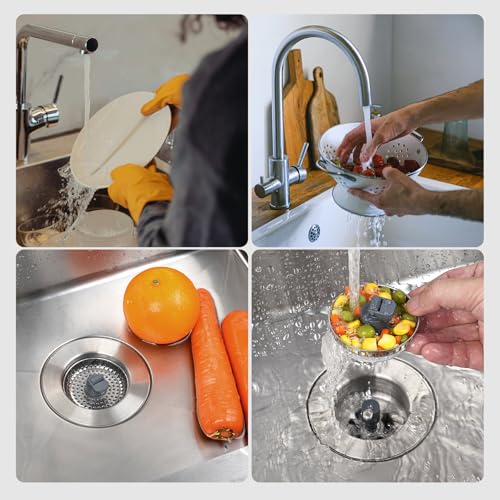 3 in 1 Kitchen Sink Drain Strainer