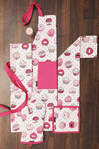 Heat Resistant Pot Holders Set of 3 Nonslip Multipurpose Hot Pads for Cooking and Baking (3 Count)