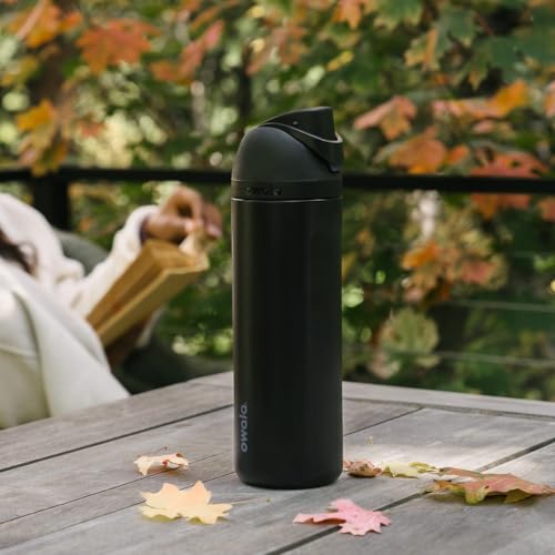 FreeSip Stainless Steel Water Bottle 24 oz Blue