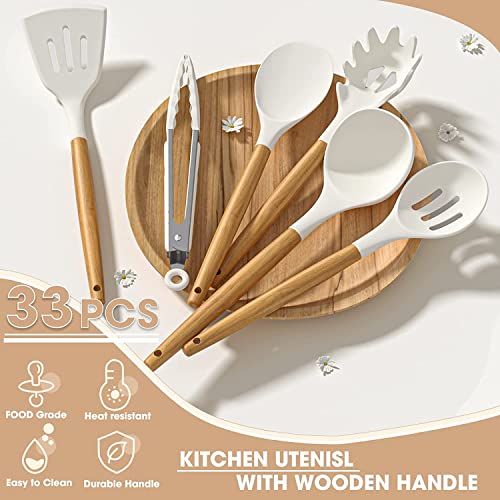 Kitchen Cooking Utensils Set (33 Count)