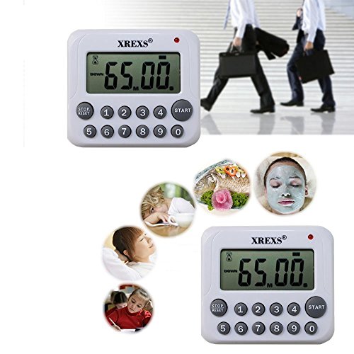 Digital Kitchen Timer Magnetic Countdown Up Cooking Timer Clock