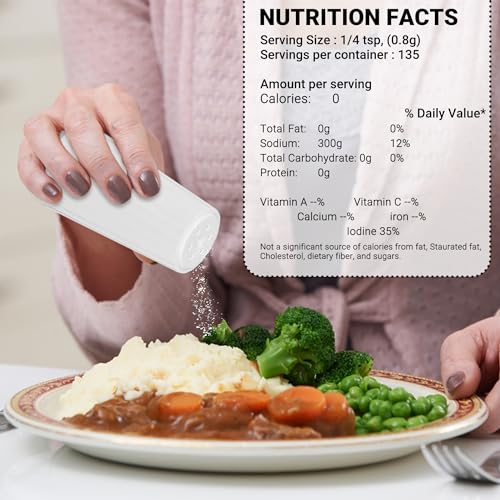Disposable Salt and Pepper Shakers by Global Basics (24 Count)