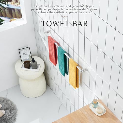 Bath Towel Bars Brushed Nickel Bathroom Towel Holder 32