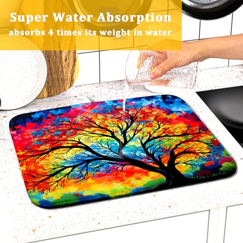 Microfiber Drying Mat Kitchen Counter