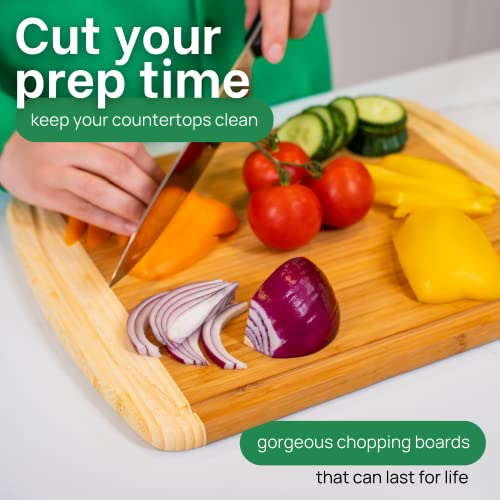 15 Inch Medium Cutting Board with Lifetime Replacements
