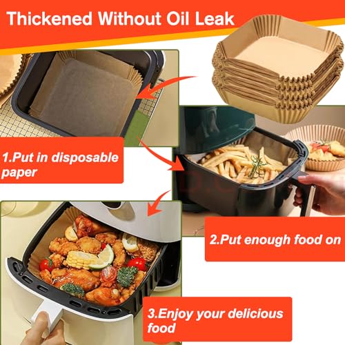 Small Air Fryer Liners (125 Count)