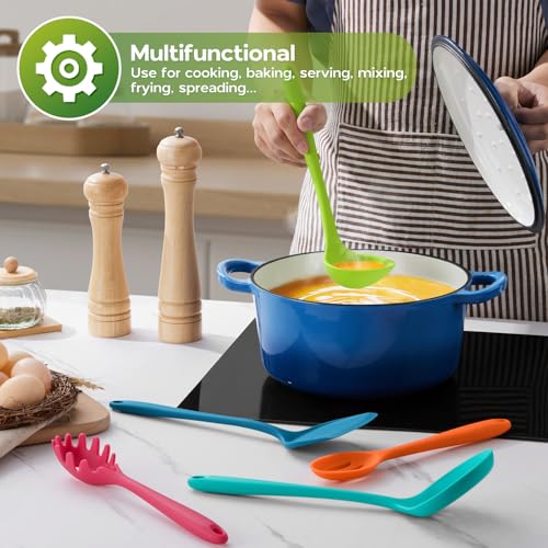Silicone Kitchen Utensils (10 Count)