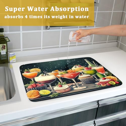 Dish Drying Mat for Kitchen Counter