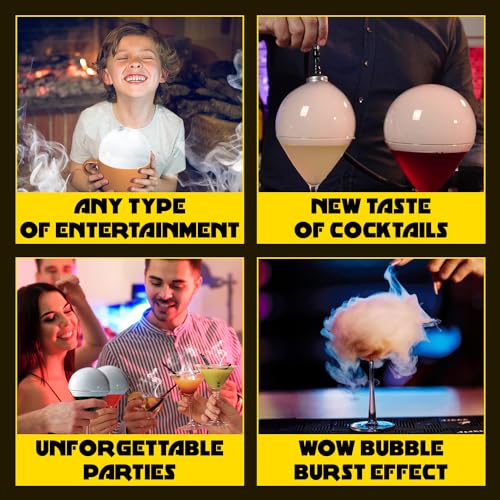 Cocktail Smoker Bubble Mixture for Smoke Infuser