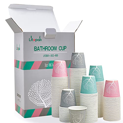 600 Pack 3 oz Paper Cups (600 Count)