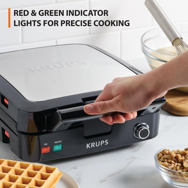 4 Slice Belgian Waffle Maker