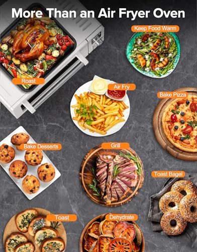 Bravo Pro Smart Air Fryer Toaster Oven Countertop Combo