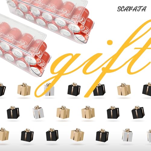 2 Pack Soda Can Organizer for Refrigerator (2 Count)