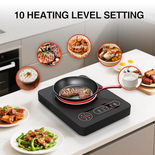 Single Burner Electric Cooktop 1800W