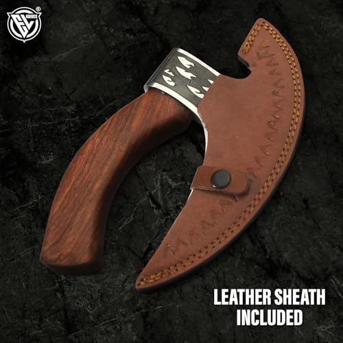 Multipurpose Viking Pizza Axe with Sheath