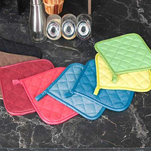 6 Pack Pot Holders for Kitchen Clearance (6 Count)