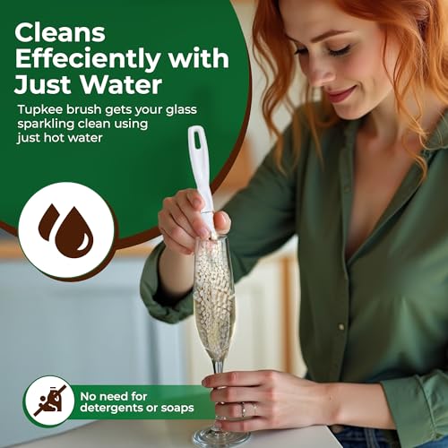 Wine Glass Cleaner Brush Soft Non