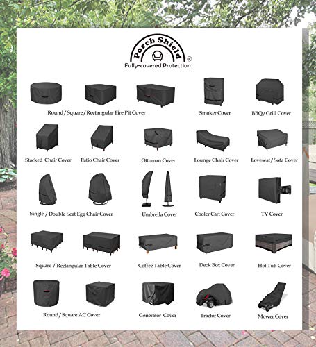 40 inch Outdoor Smoker Cover 26W x 23D x 43H inch