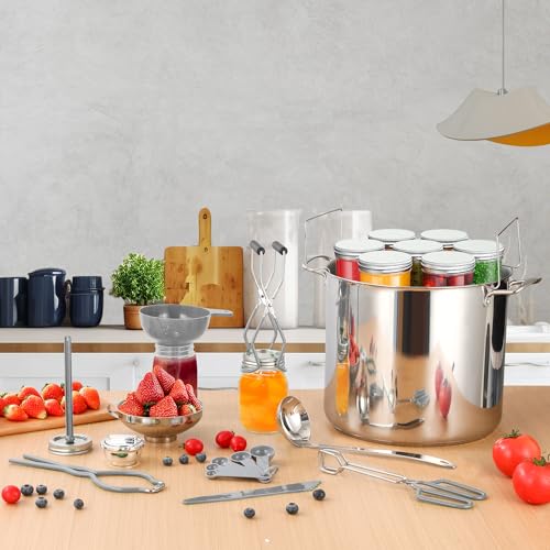 Canning Supplies Starter Kit with Canning Rack