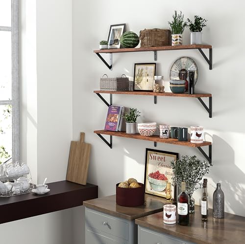 Floating Shelves for Wall (3 Count)