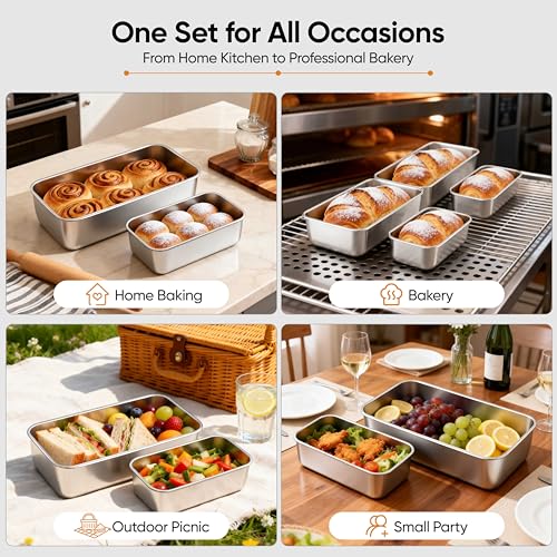 Bread Pan Set (16 Count)