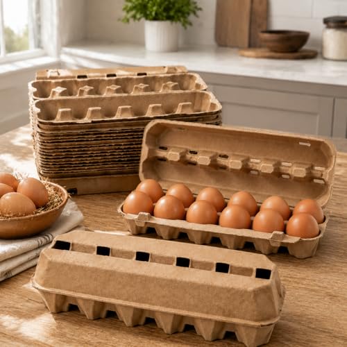 15 Pack Egg Cartons Cheap Bulk (15 Count)