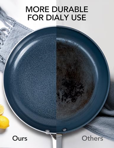 Large Frying Pan with Lid