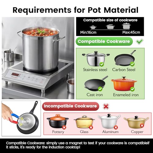 3500W Commercial Induction Burner